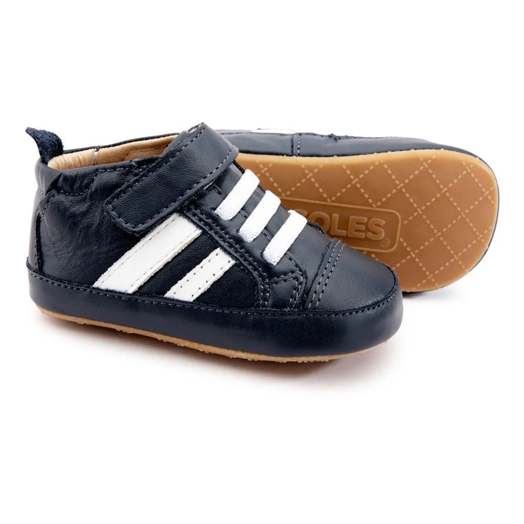 Navy High Roller Sneakers