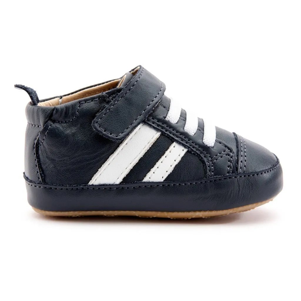Navy High Roller Sneakers