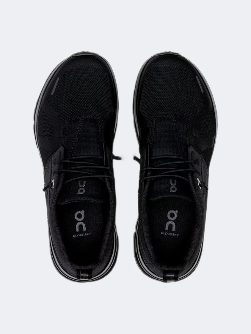 On Cloud Sky 1 Gs-Boys Lifestyle Sneakers Black