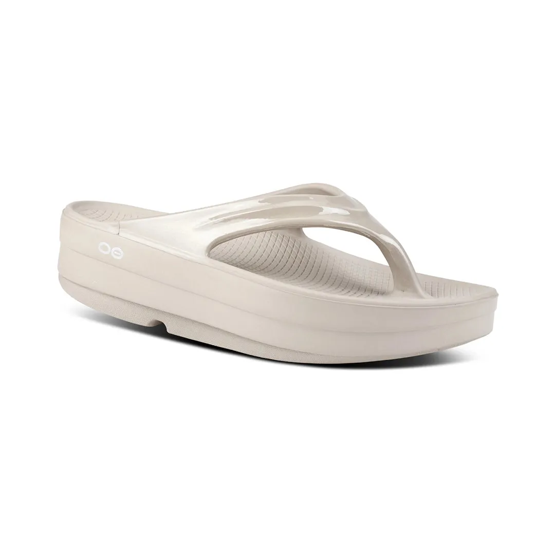 OOFOS UNISEX OOMEGA THONG  SANDALS - NOMAD