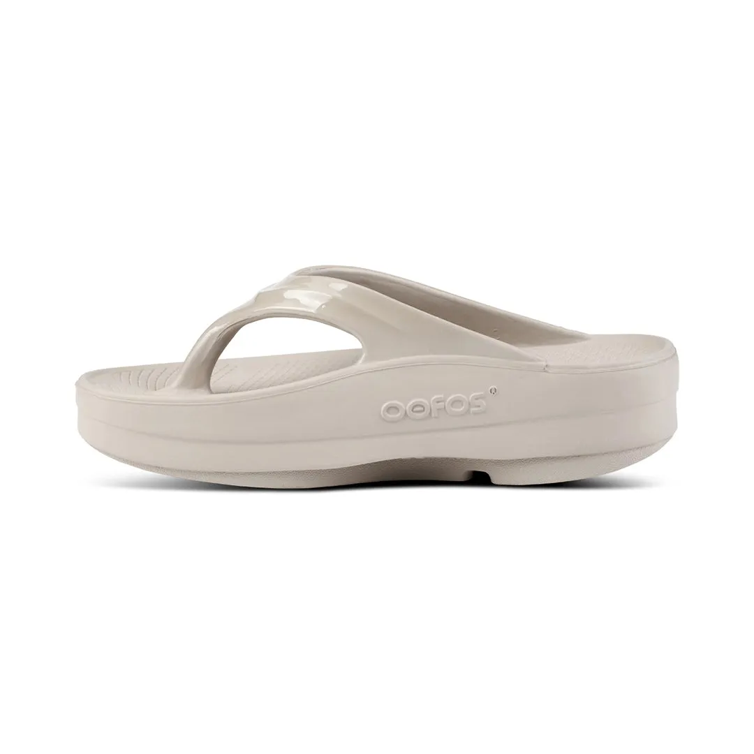 OOFOS UNISEX OOMEGA THONG  SANDALS - NOMAD