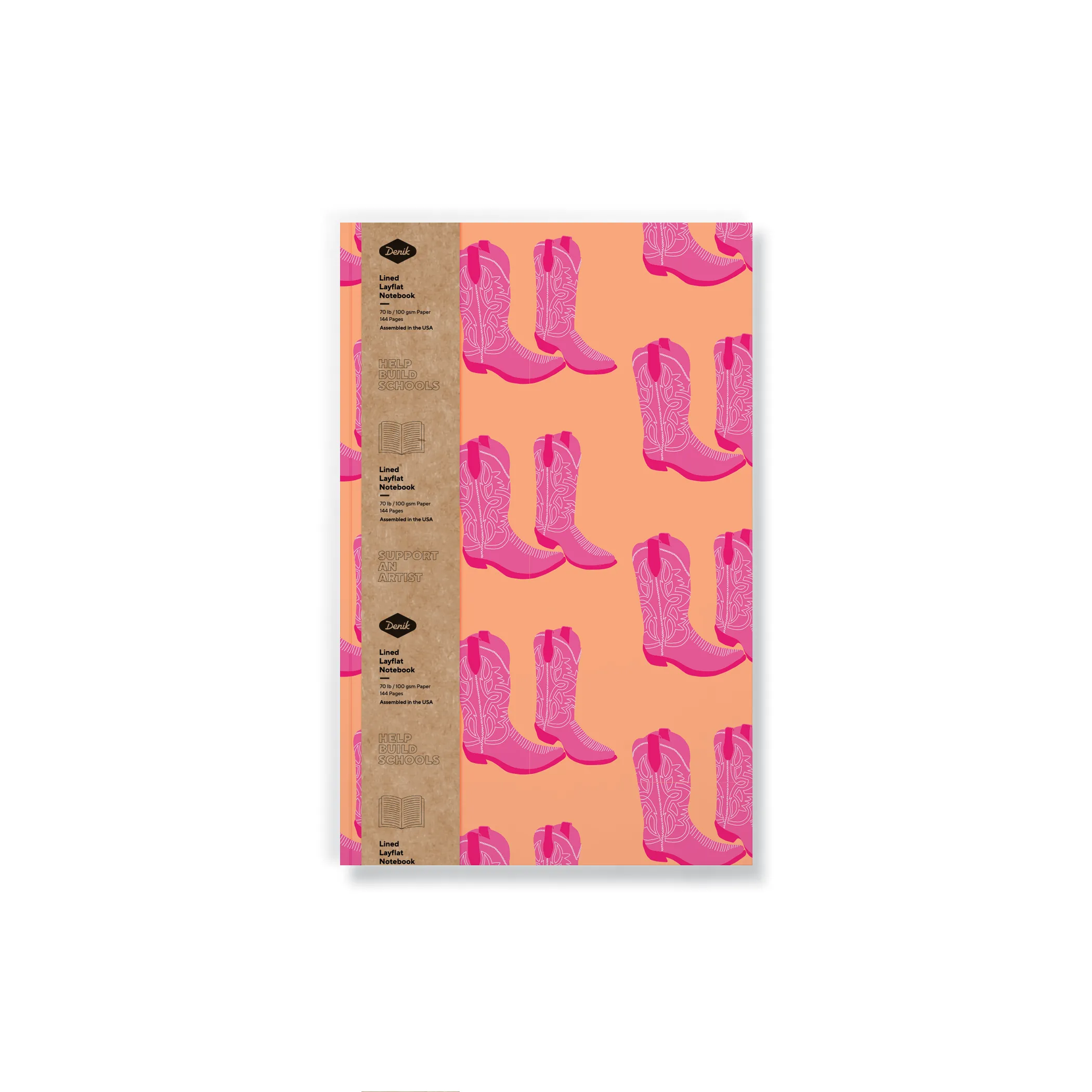 Pink Boots Notebook