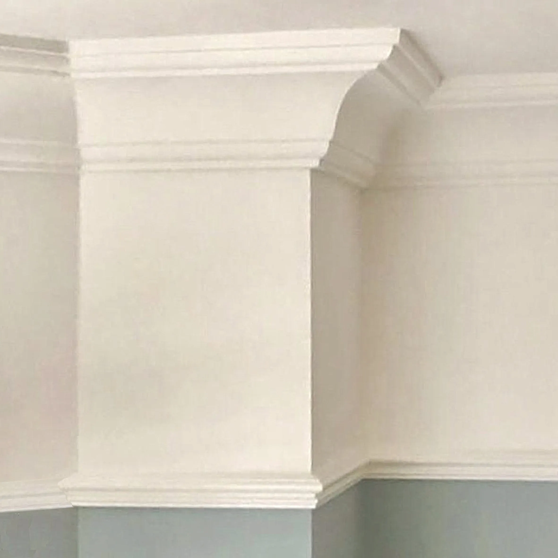 Plaster Coving Plain Run 150mm Drop LPC050