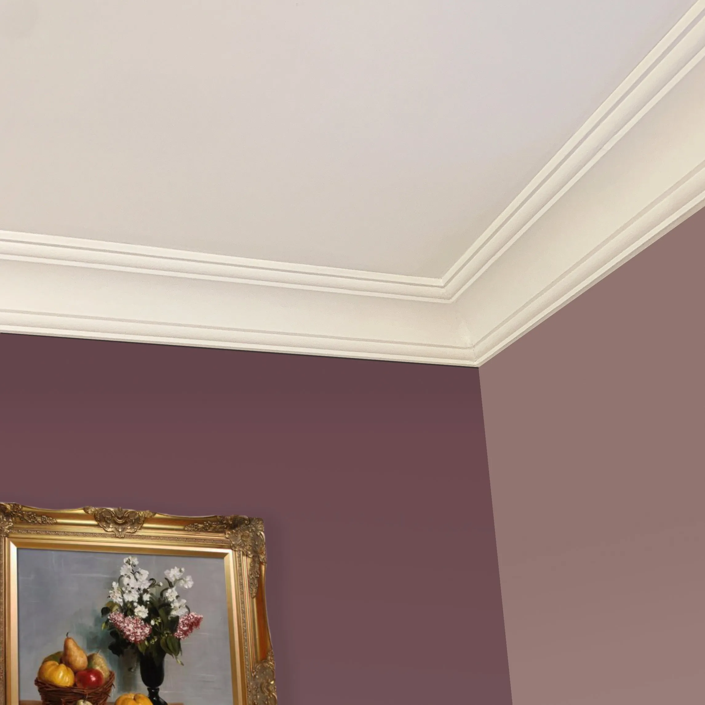 Plaster Coving Plain Run 150mm Drop LPC050