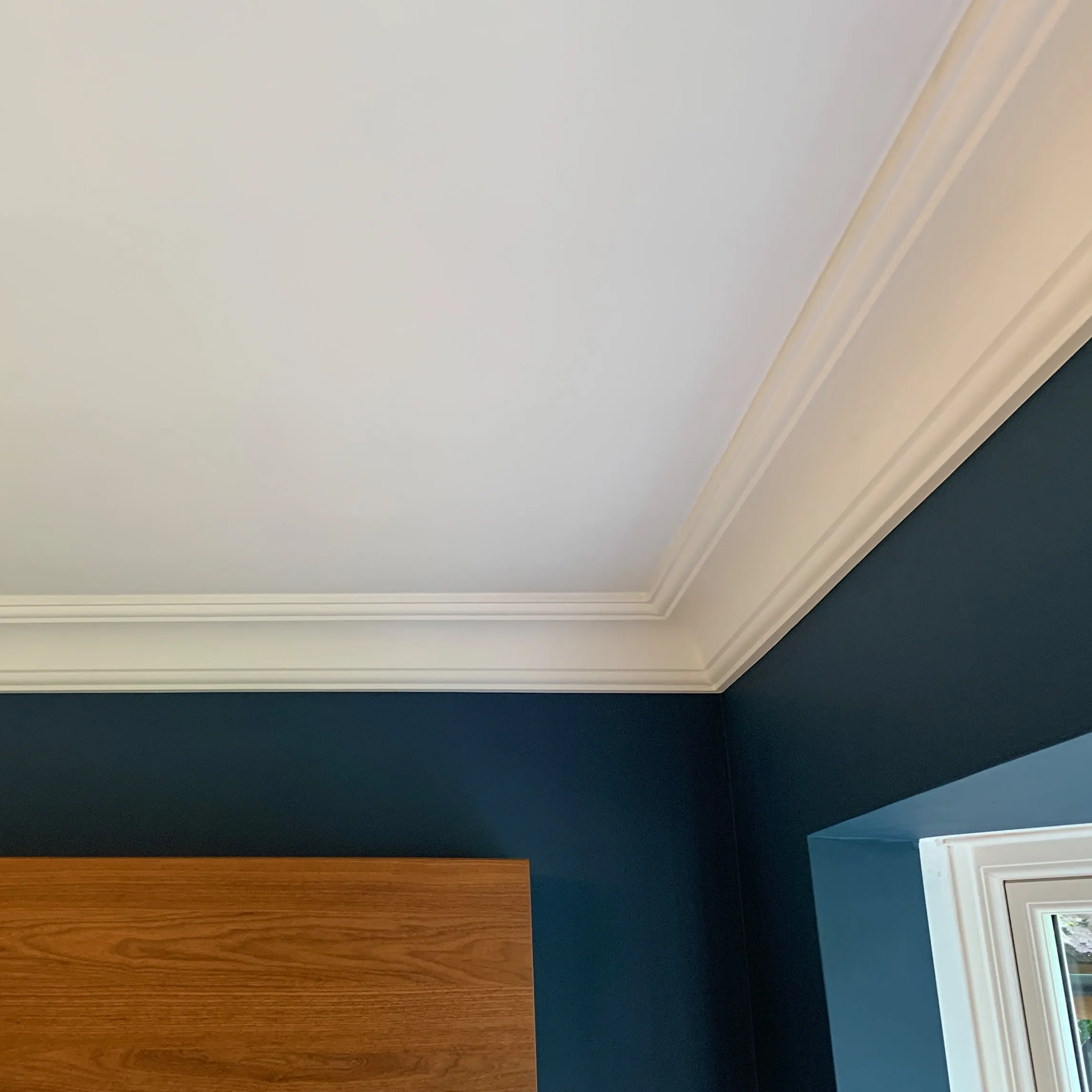 Plaster Coving Plain Run 150mm Drop LPC050