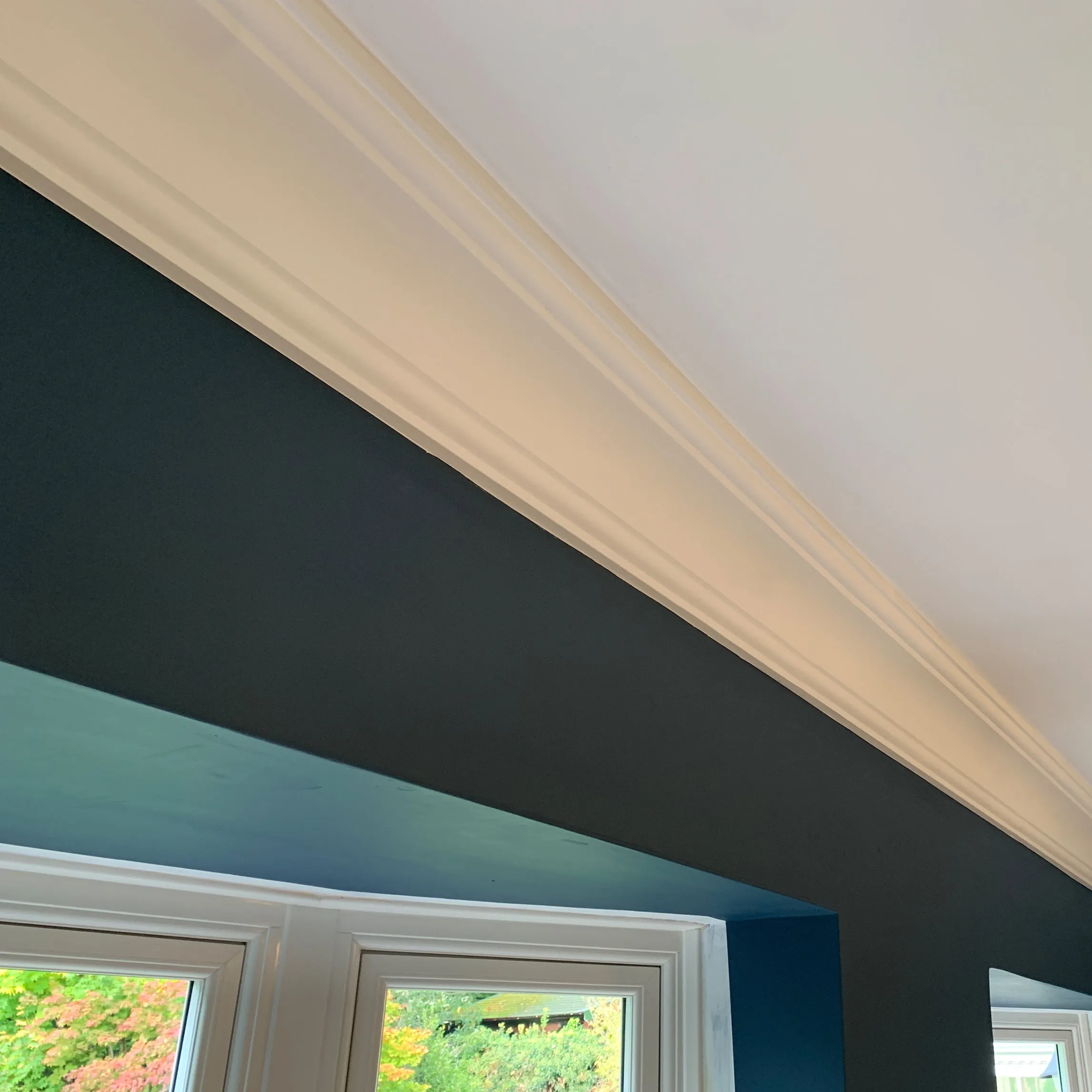 Plaster Coving Plain Run 150mm Drop LPC050