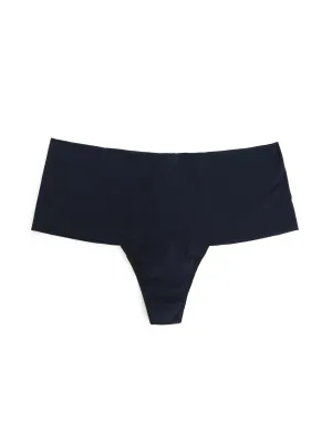 Plus Size BreatheSoft High Rise Thong Black Exclusive Sale