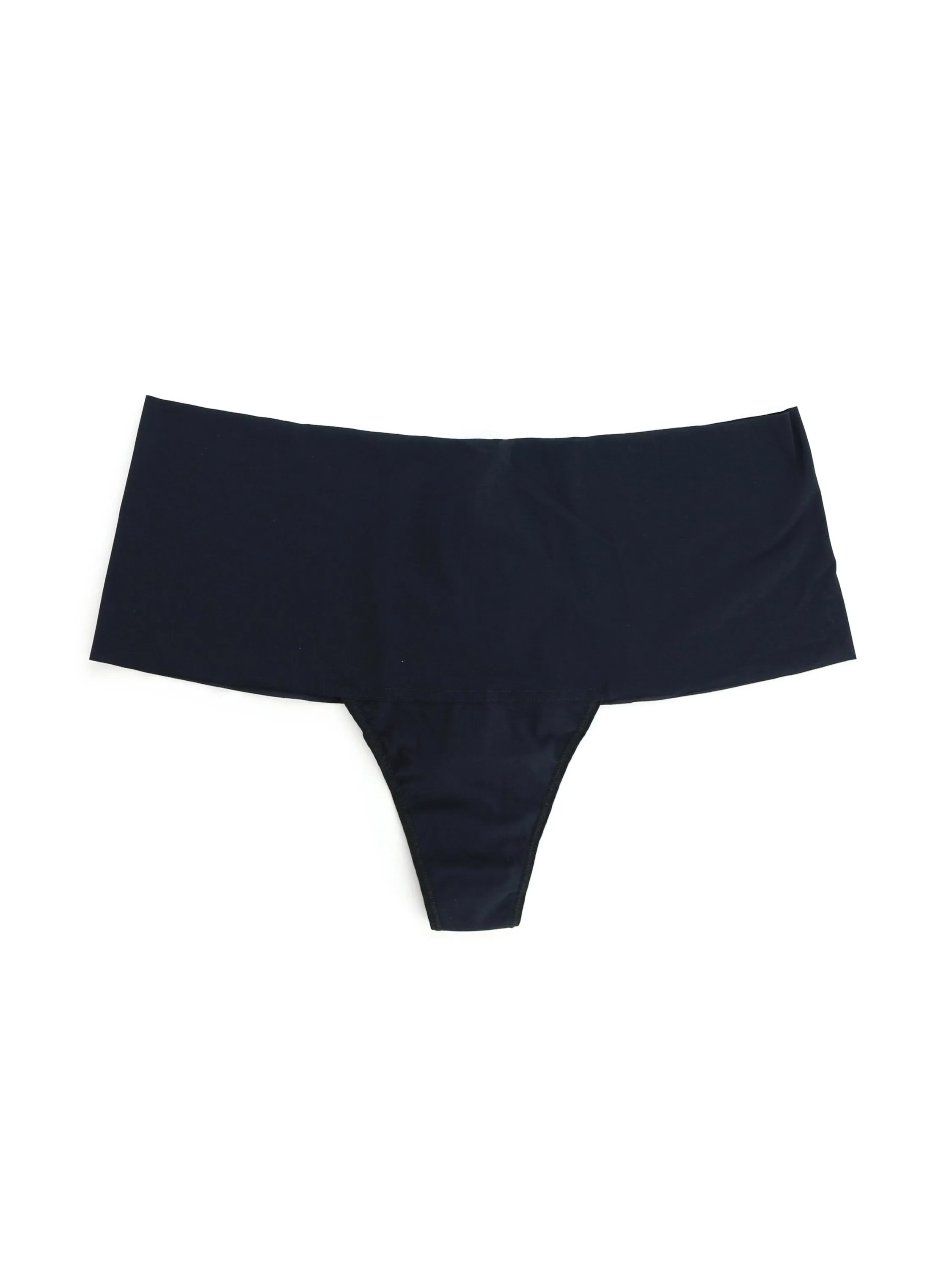 Plus Size BreatheSoft High Rise Thong Black Exclusive Sale