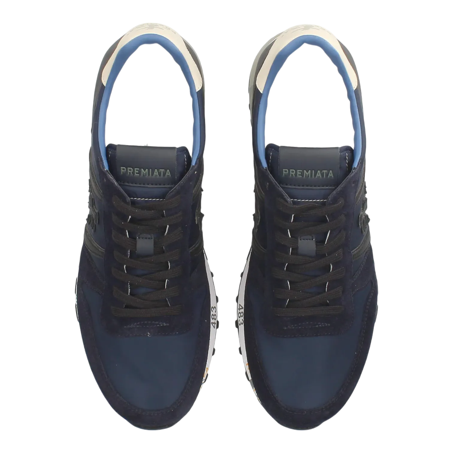 Premiata Dark Navy and Black Eric-7092