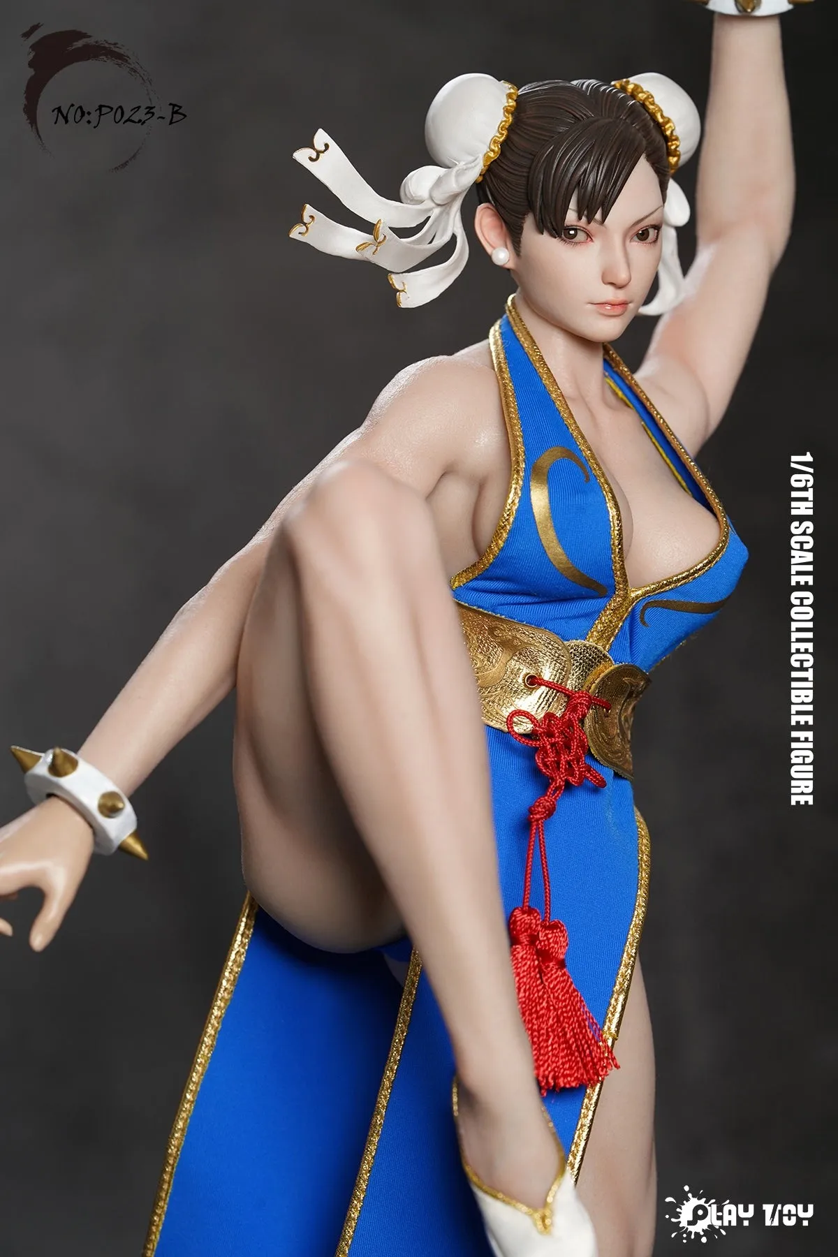 [PREORDER] Playtoy P023B Chun-Li 2.0 (Blue)