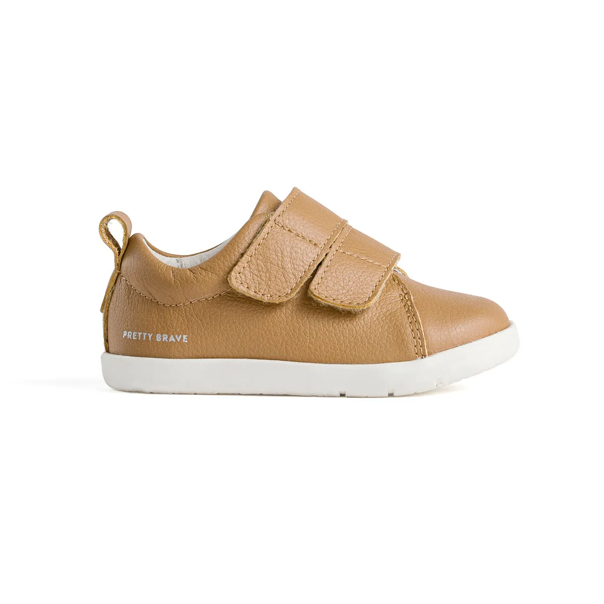 Pretty Brave First Walker Brooklyn Sneaker (Tan OW)