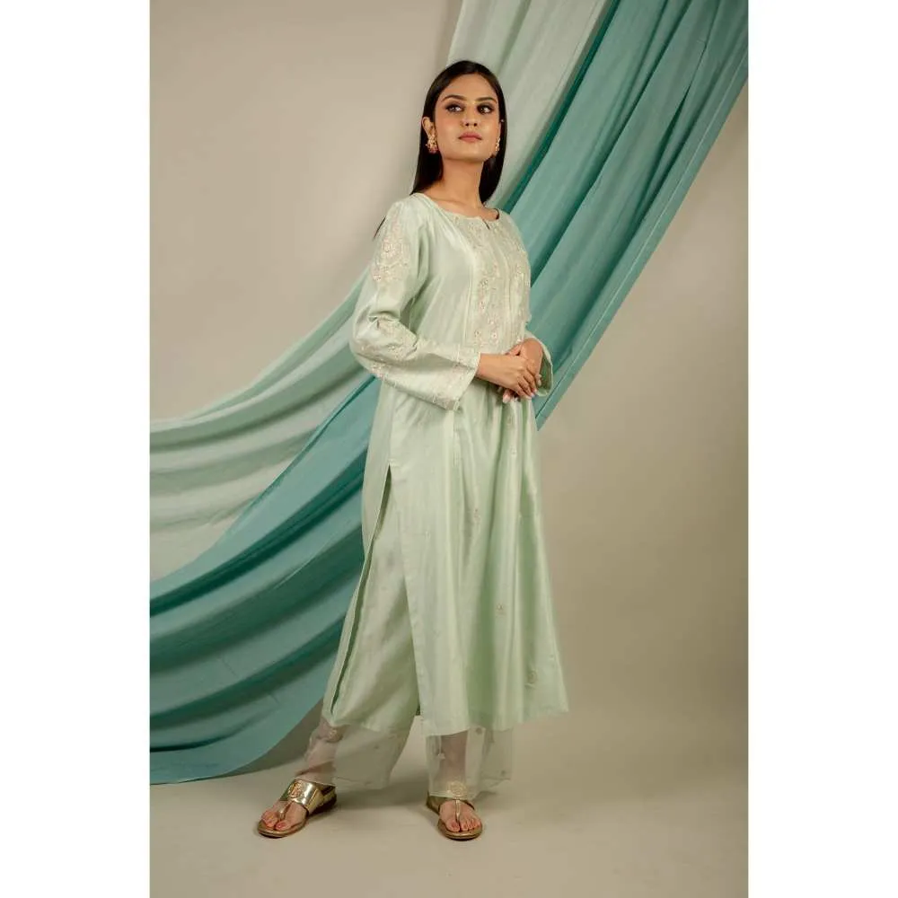 Priya Chaudhary Pestel Kurtas (Set of 2)