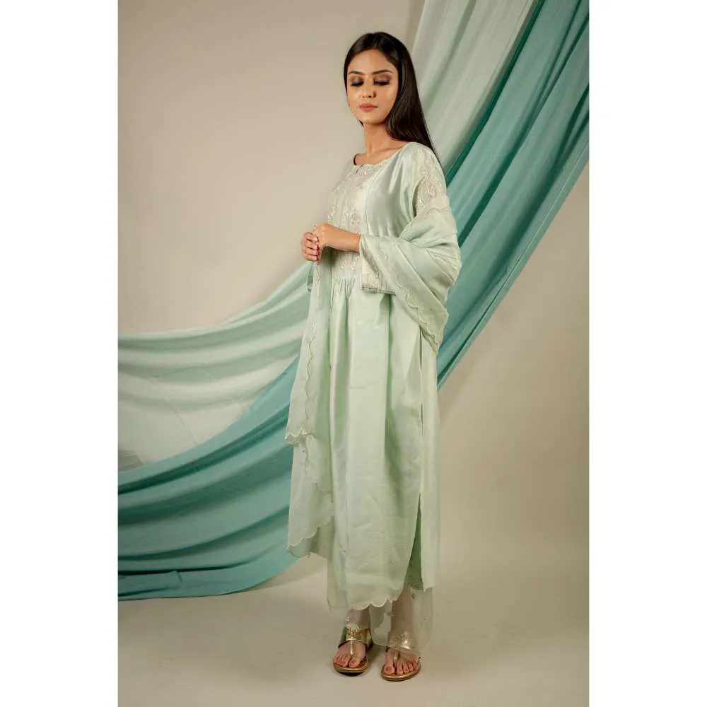 Priya Chaudhary Pestel Kurtas (Set of 3)