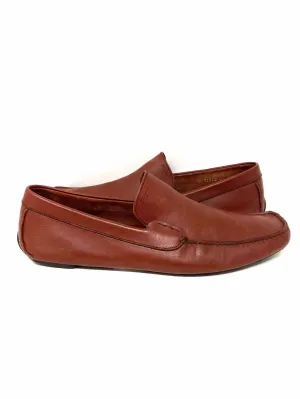 Salvatore Ferragamo Men's Burnt Orange Shoe Size 13 Loafers