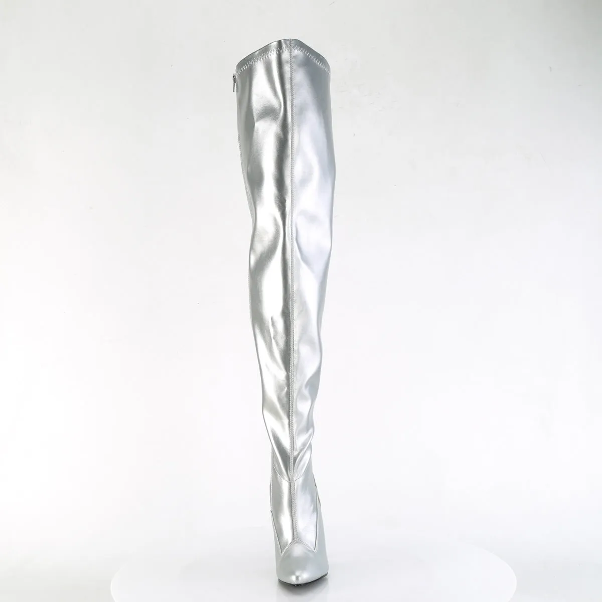 SEDUCE-3000WC Pleaser Silver Sexy Platform Shoes (Pole Dancing Heels)