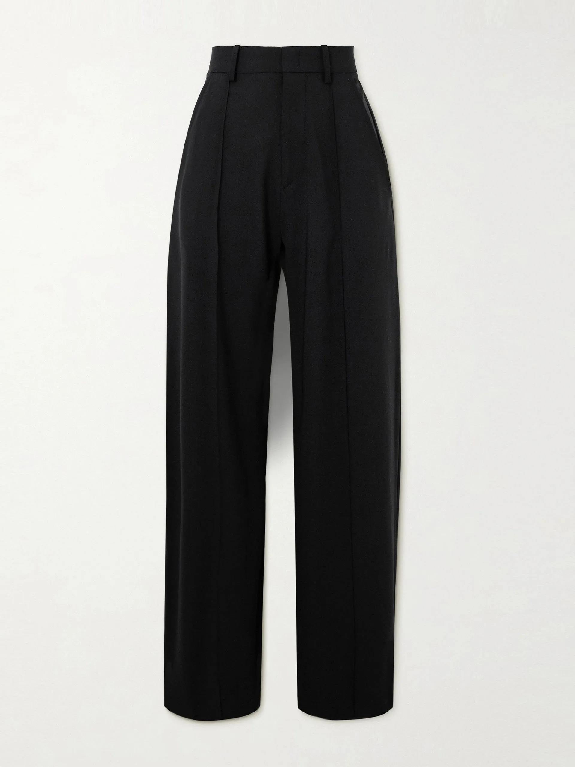 Sopiavea wool-blend crepe wide-leg pants
