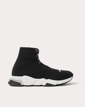 Speed Stretch-Knit  Black high top sneakers