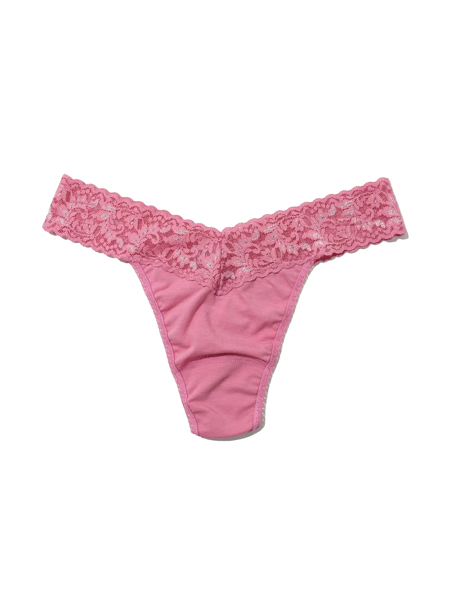 Supima Cotton Original Rise Thong Chateau Rose Pink Sale