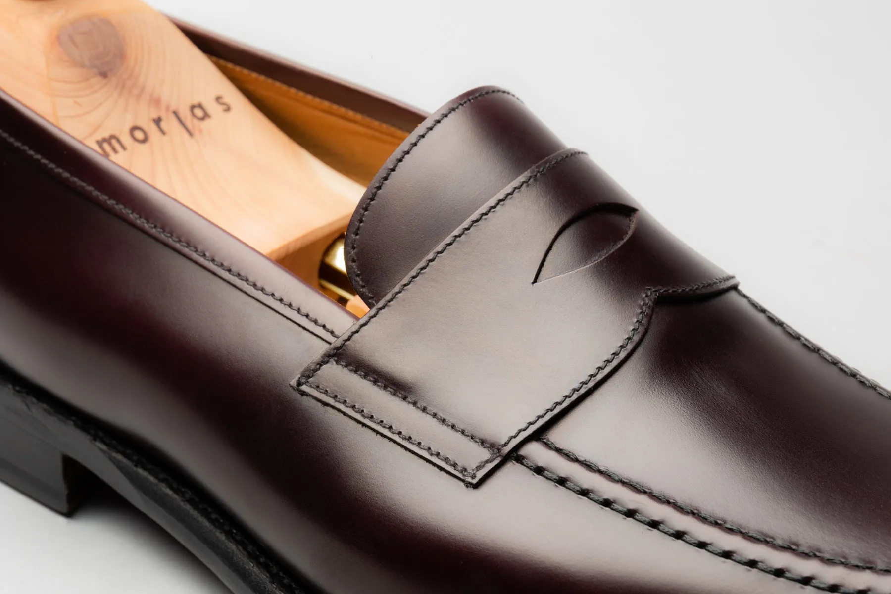 The Penny Loafer - Burgundy Calf