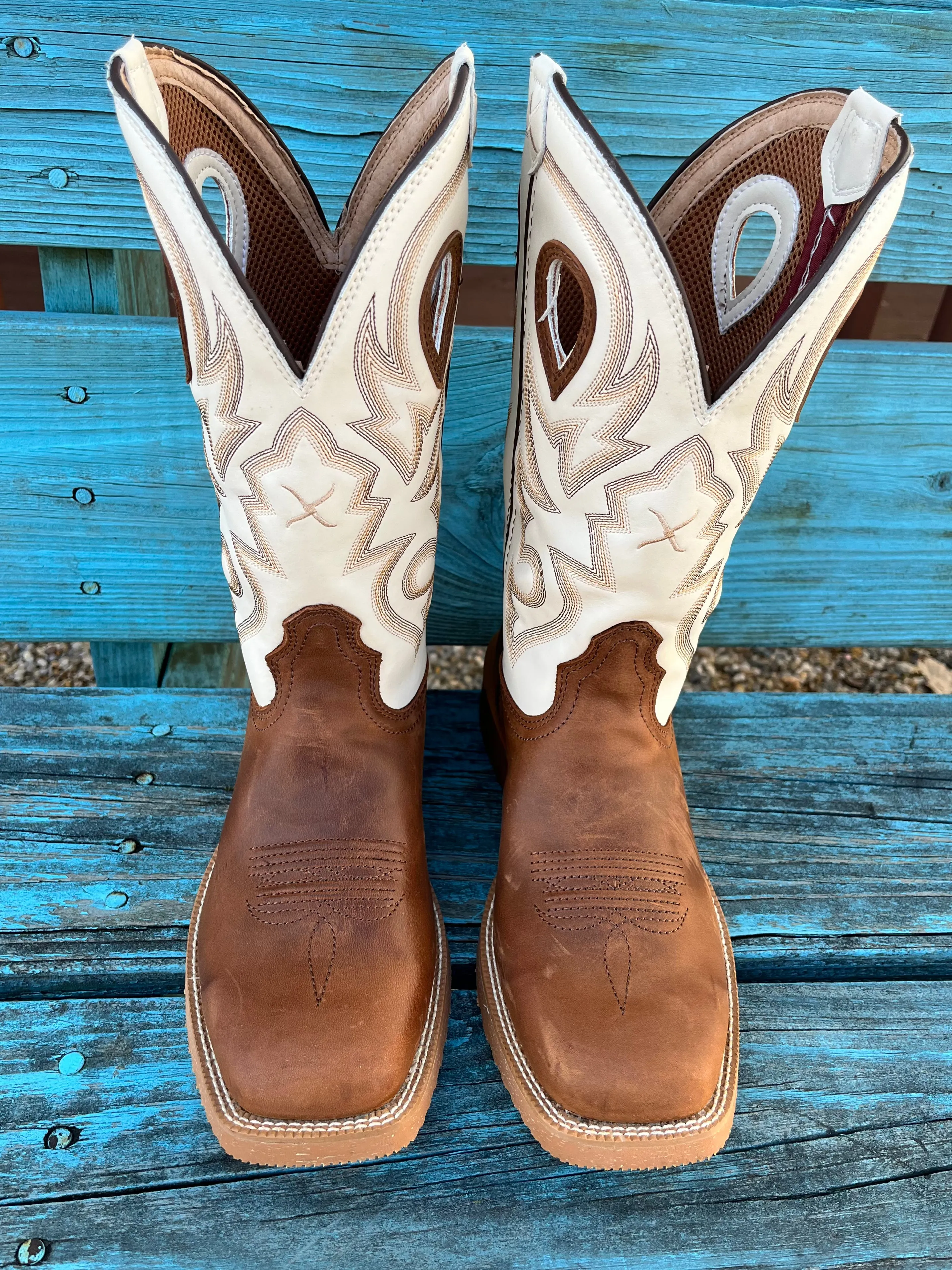 Twisted X Men's 12” Tech Hazel & Ivory Western Cowboy Boot MXTR003