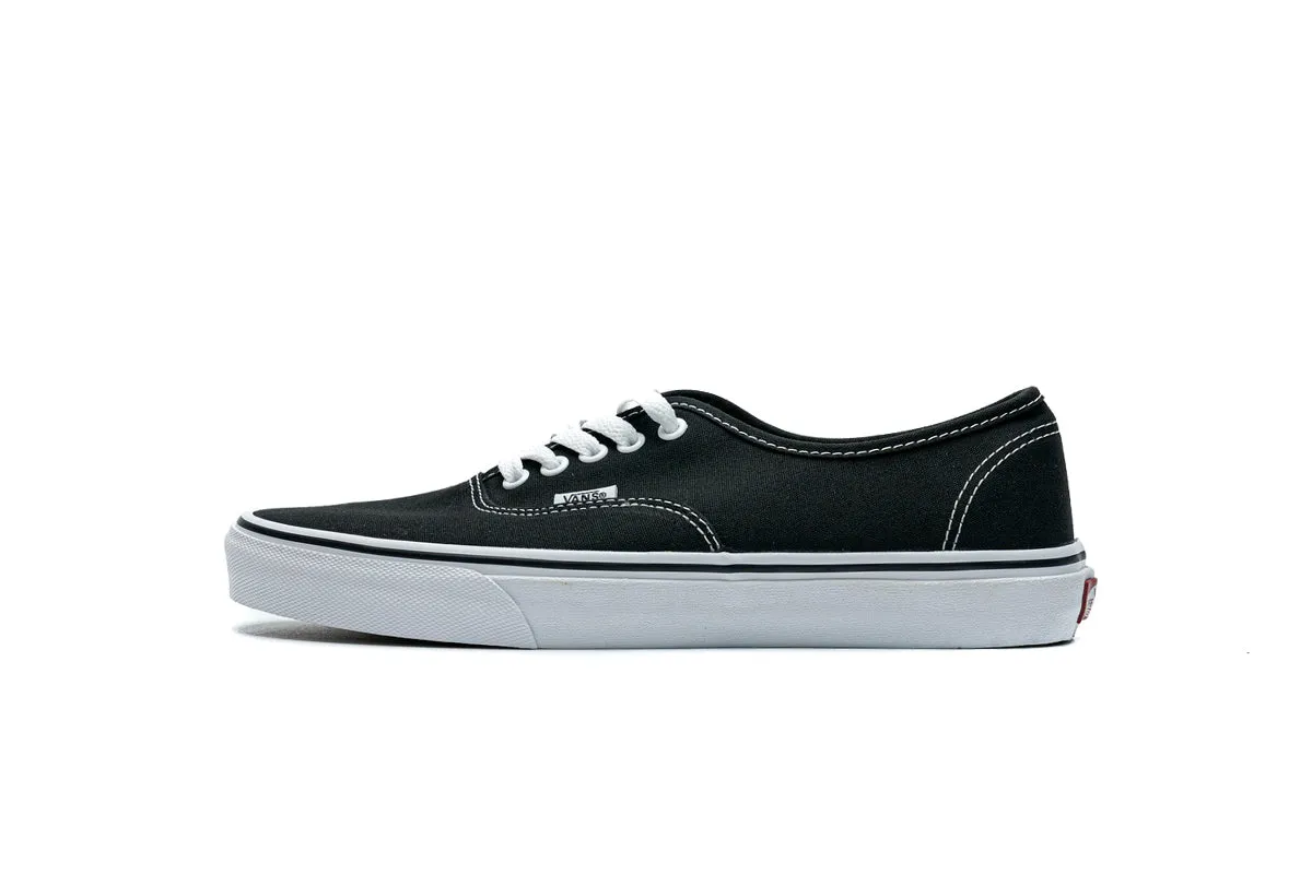 Vans Authentic Black Shoe