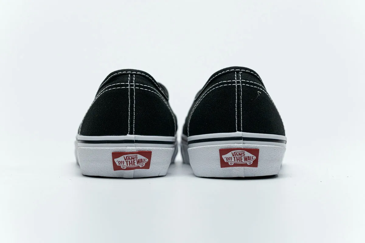 Vans Authentic Black Shoe