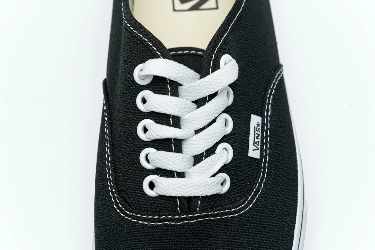 Vans Authentic Black Shoe