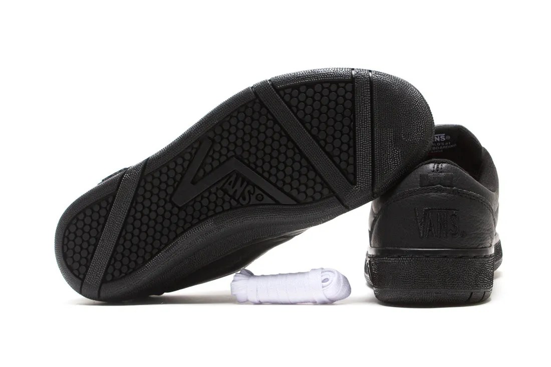 VANS SKATE FAIRLANE BLACK LEATHER