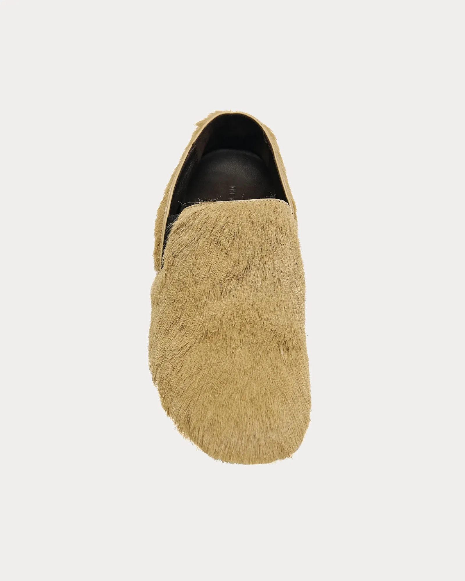 Vincit Pony Beige Slip Ons