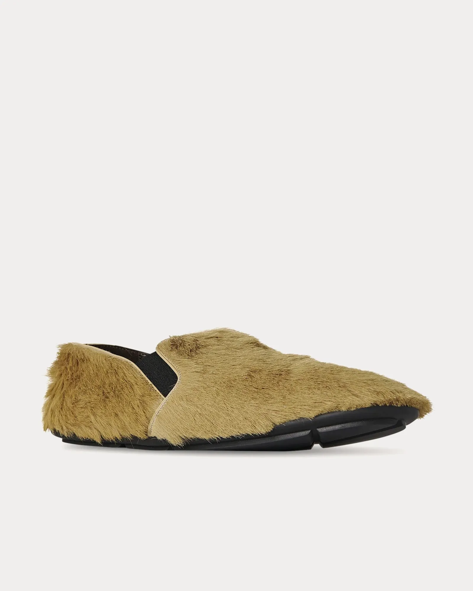Vincit Pony Beige Slip Ons