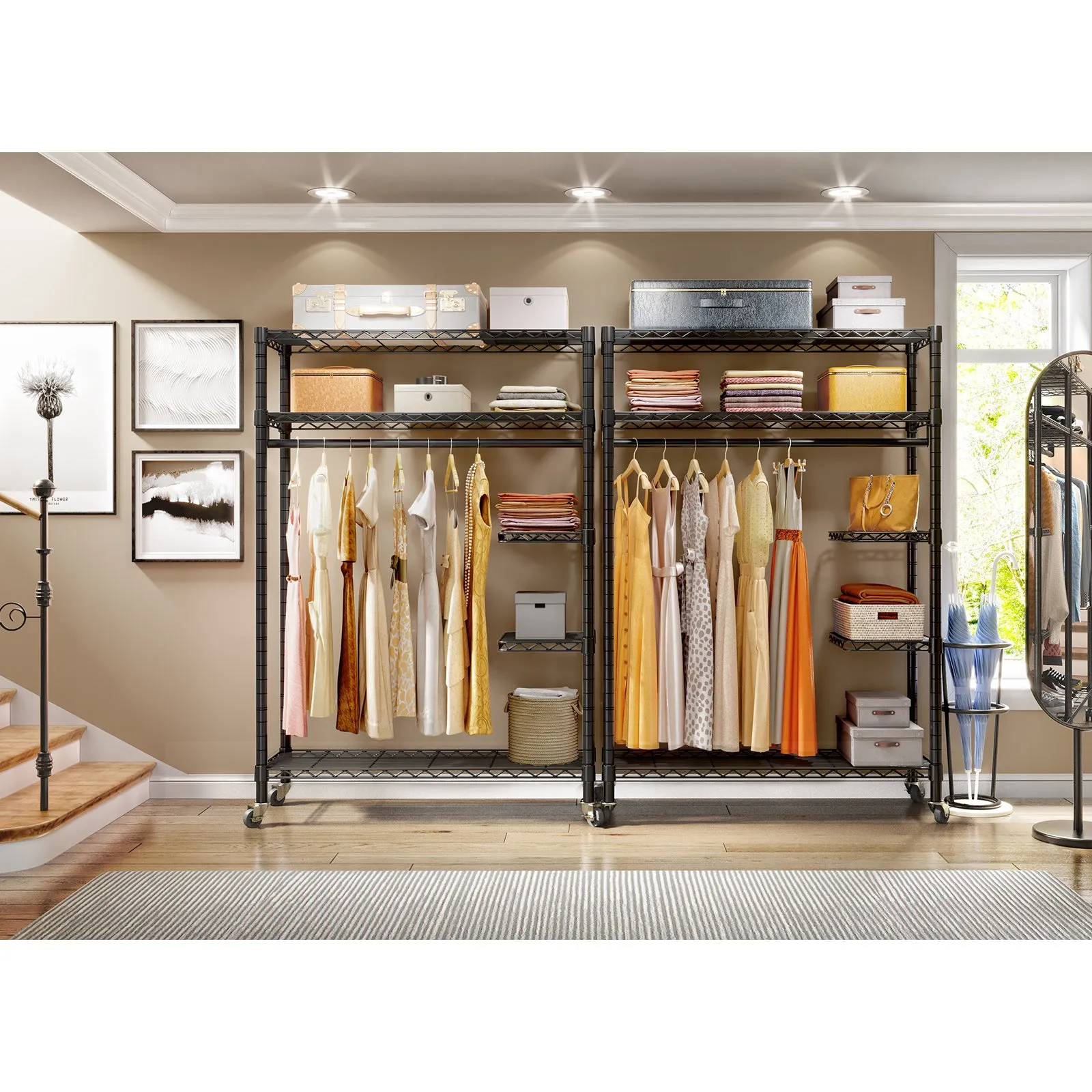 VIPEK V11S Rolling Garment Rack