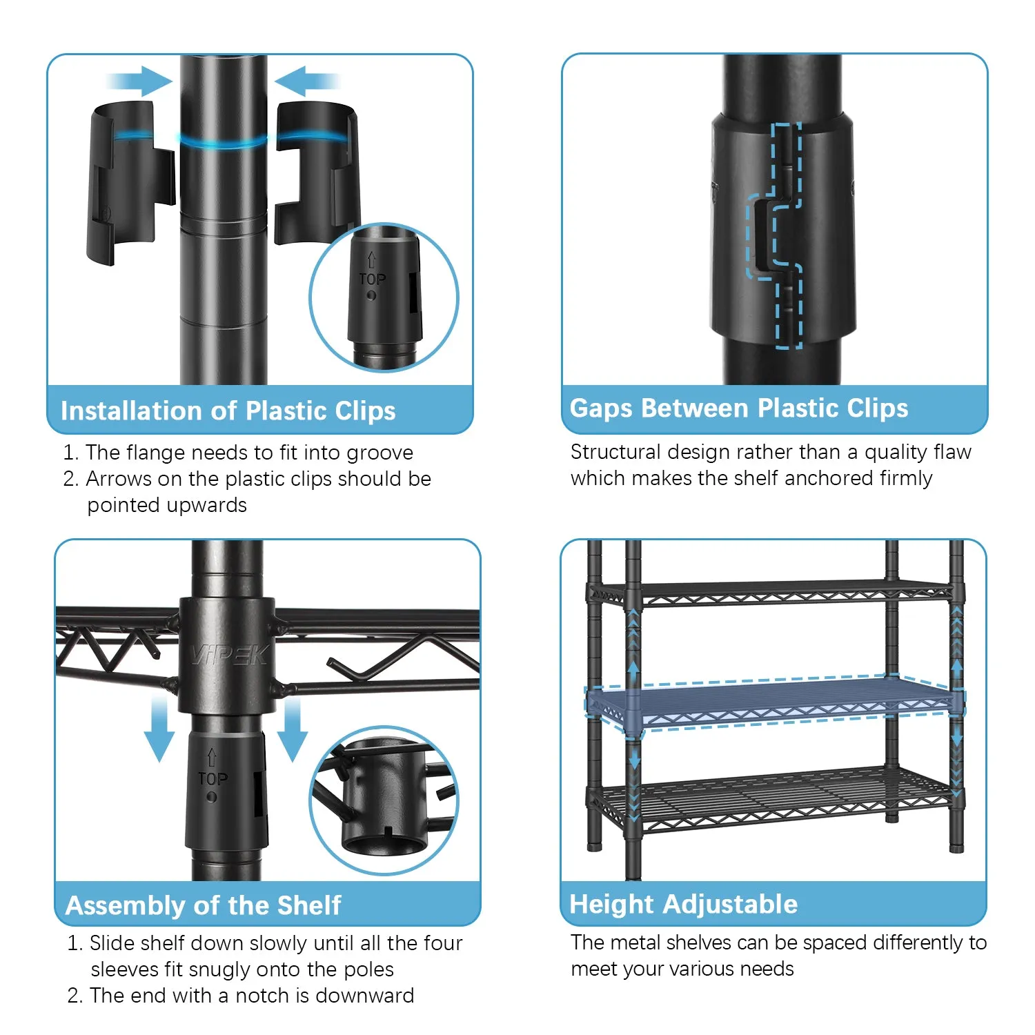 VIPEK V11S Rolling Garment Rack