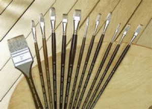 Winsor & Newton Monarch Synthetic Mongoose Brush LH Flat 10