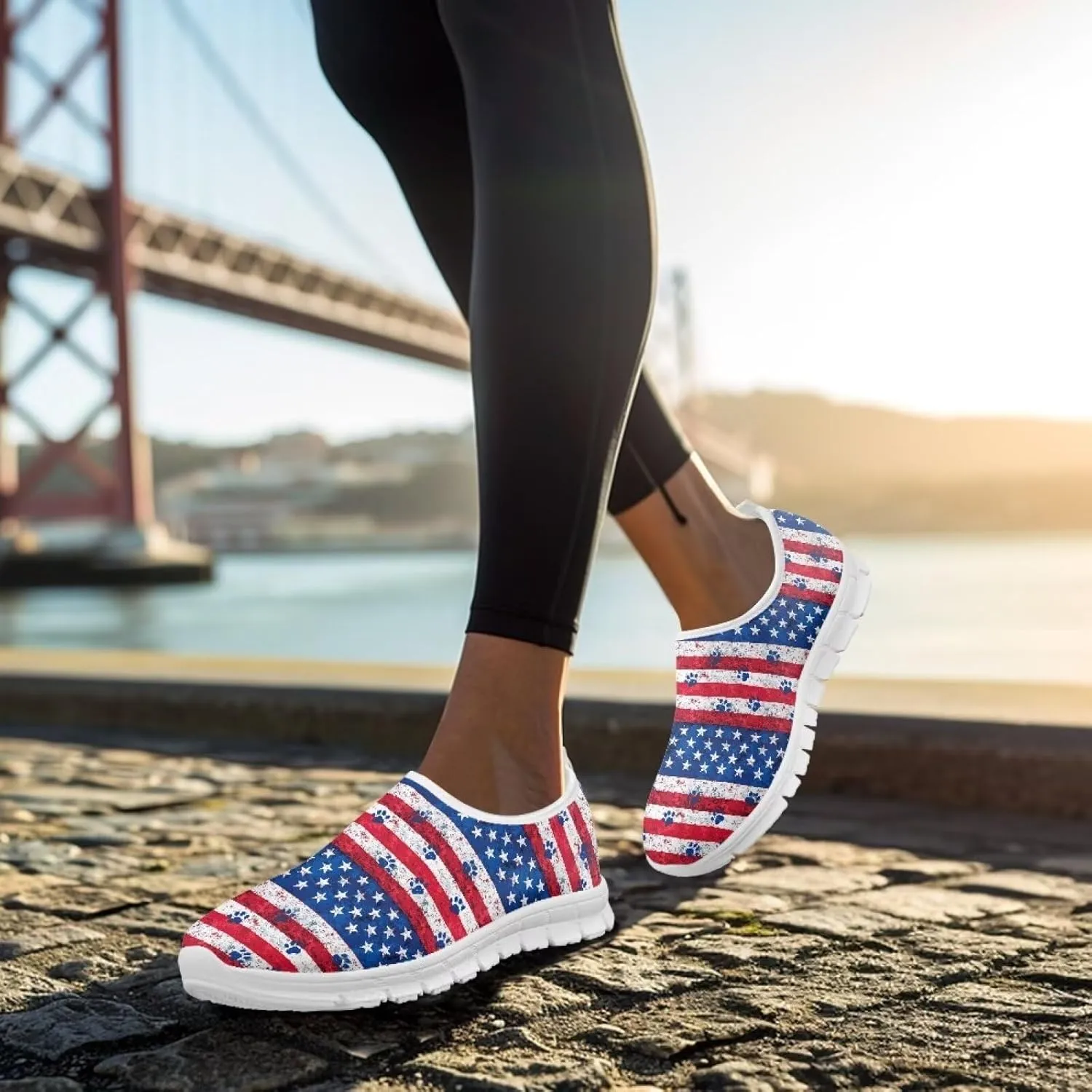 Women's Sneakers Casual Hands Free Low-Top Sport Tennis Sneakers Breathable Comfortable Lightweight Walking Shoes for Teen Girls US 5.5-11.5