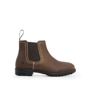 Xpert Heritage Farrier Junior Cheslea Boot Rustic Brown